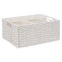 Voir la diapositive 6 :  Lot de 4 Paniers de Rangement  Costa  32cm Blanc
