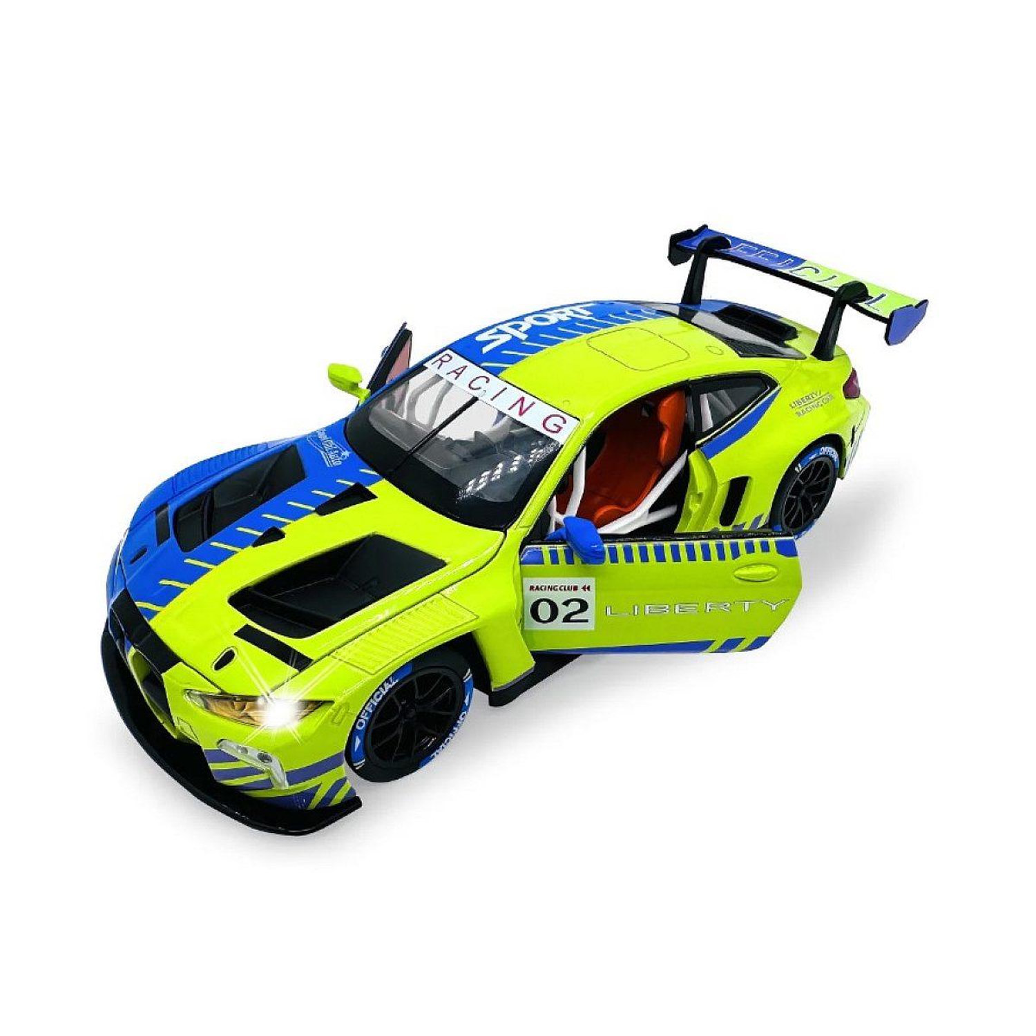 Miniature Diecast Jamara Bmw M4 Gt3 1:24 Métal - vue 2