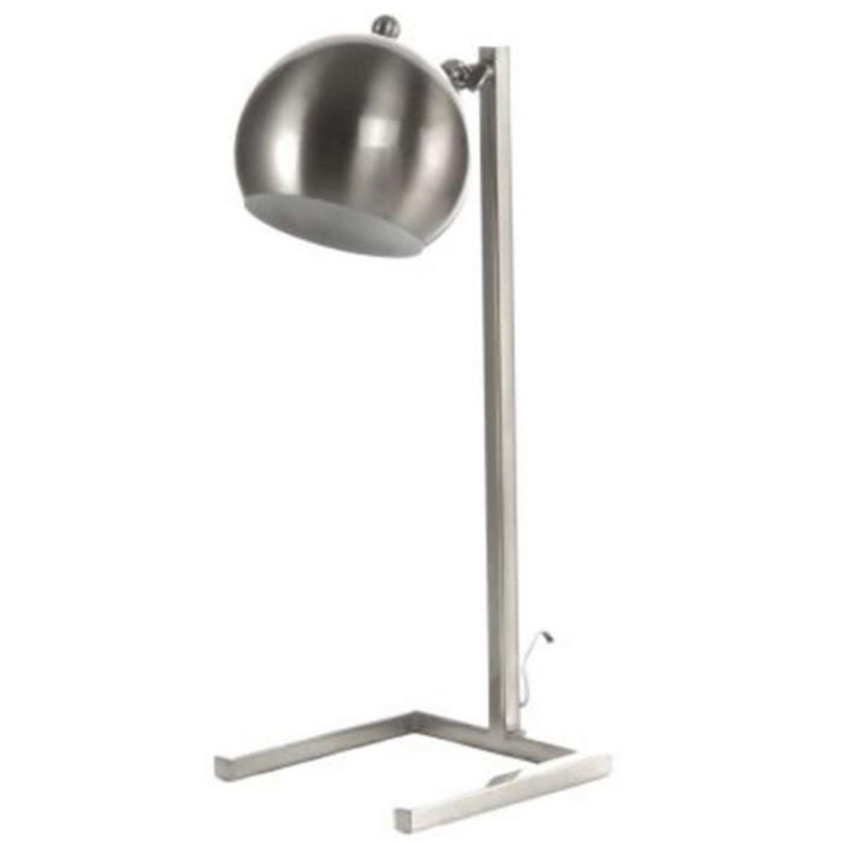 Paris Prix Lampe à Poser Déco  Bruna  50cm Argent