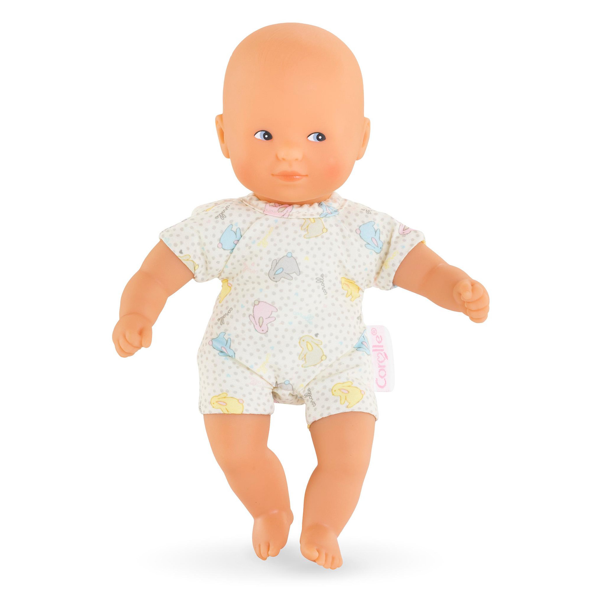 Voir la diapositive 3 : Corolle Poupon Mini Calin Lapins Yeux Bleus