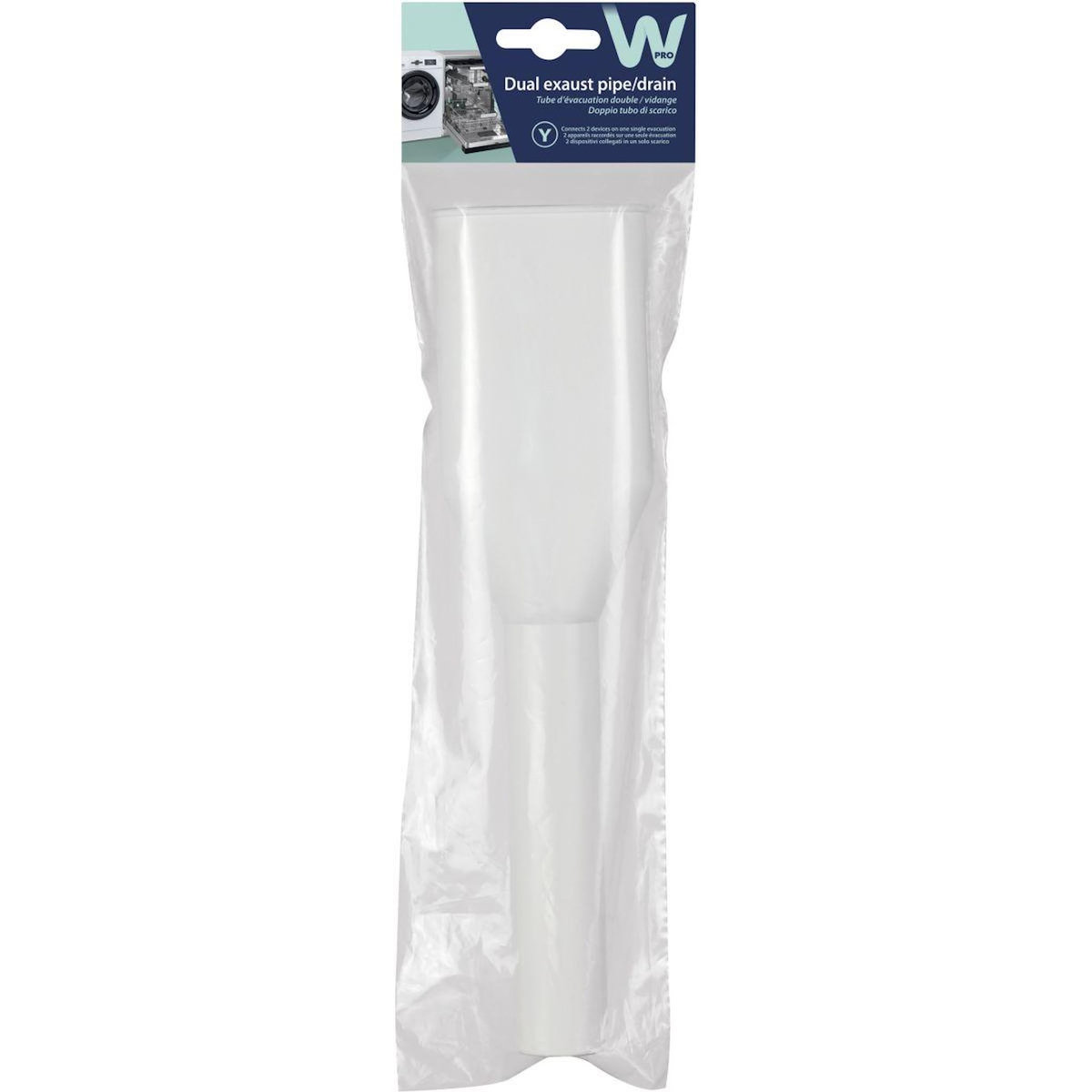 WPRO Y d'évacuation d'eau DEP 101 - Tube double évacuation LL+LV