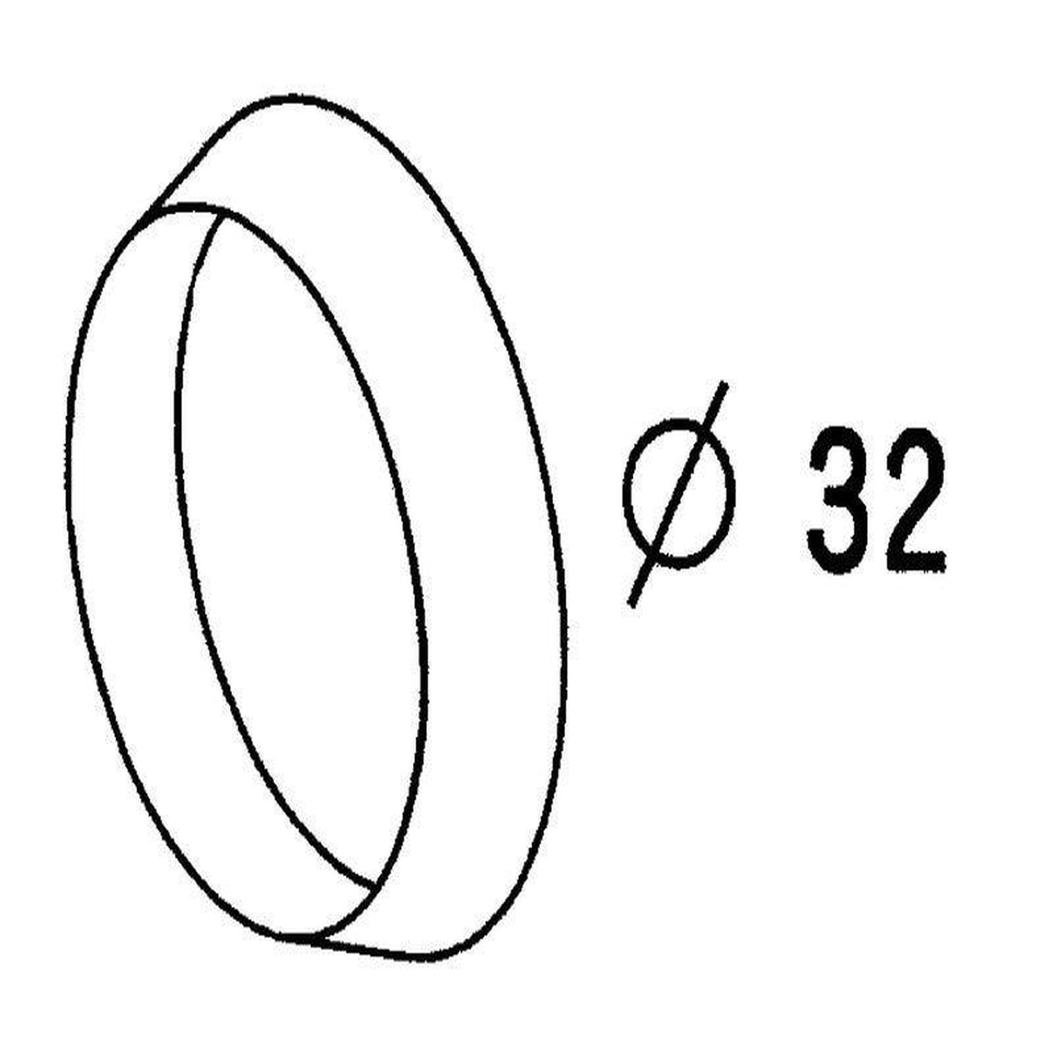 GIRPI Joint conique pour tube, diam. 32 mm