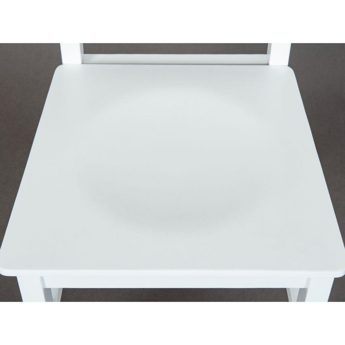 Lot de 2 chaises bois massif KAMPEN