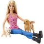 Voir la diapositive 3 : MATTEL Barbie à vélo avec ses chiens