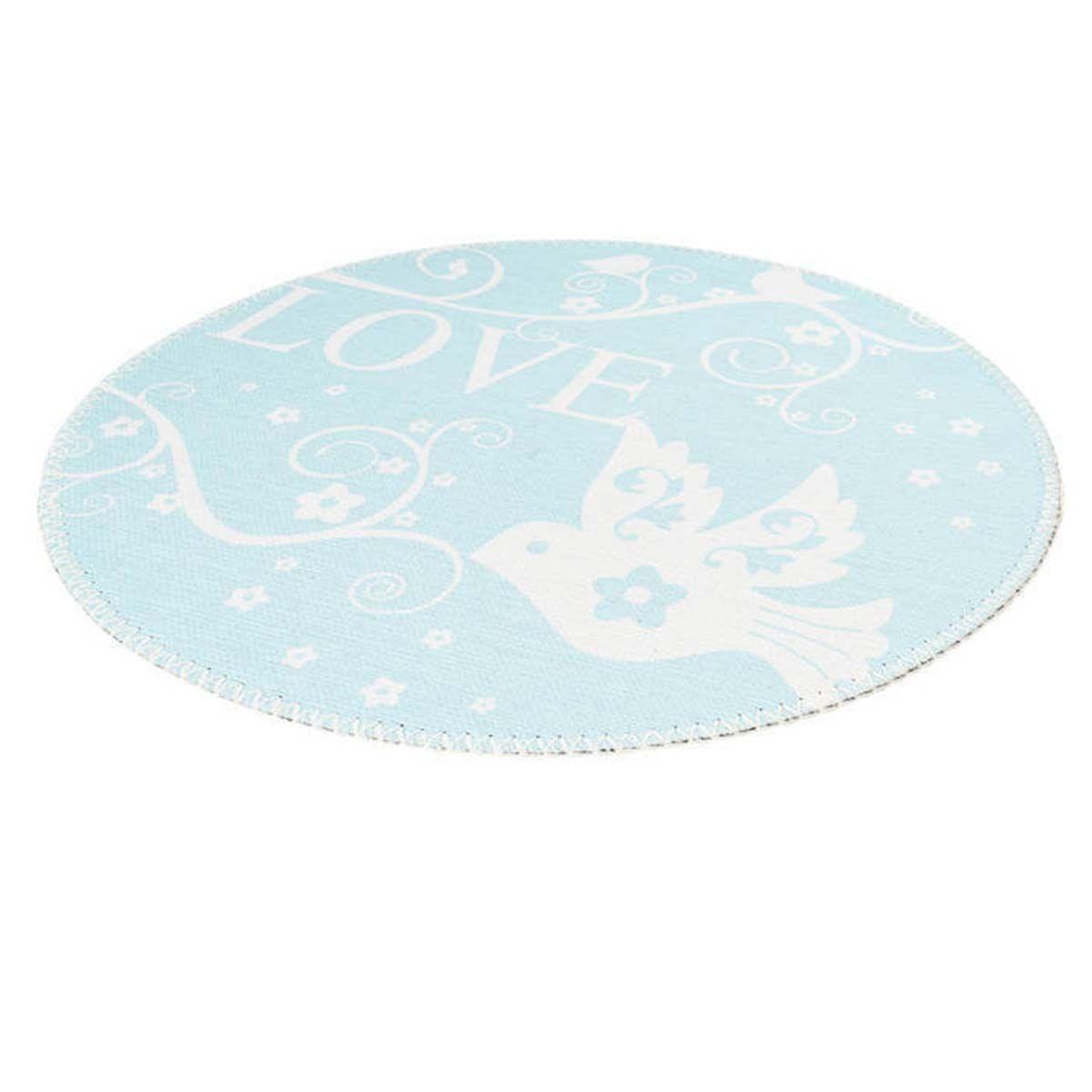 Voir la diapositive 2 : Paris Prix Tapis rond enfant imprimé  bambini vii  160cm menthe