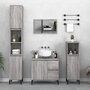 Voir la diapositive 1 : VIDAXL Armoire de bain sonoma gris 30x30x190 cm bois d'ingenierie