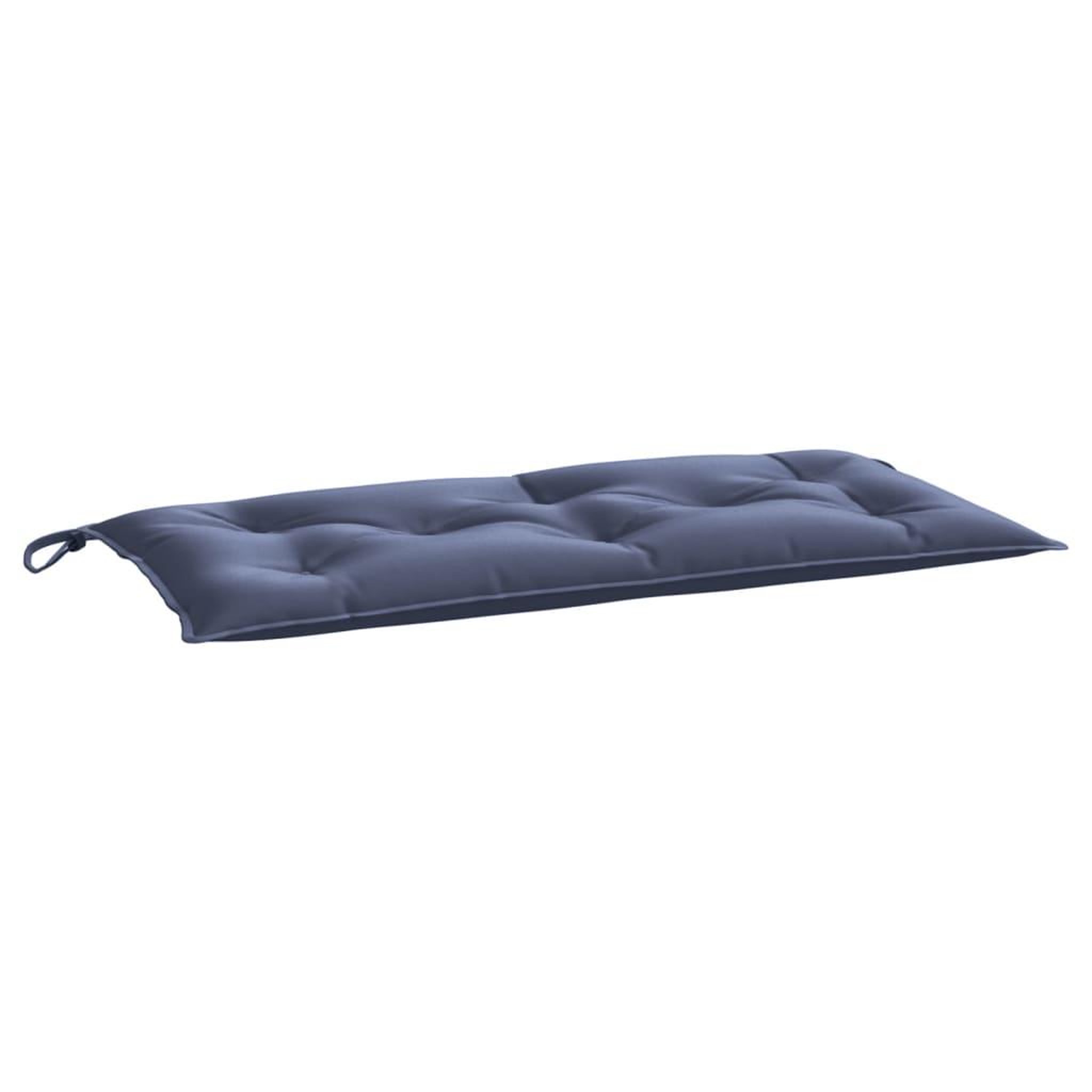 Voir la diapositive 4 : VIDAXL Coussin de banc de jardin bleu marine 110x50x7 cm tissu oxford