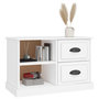 Voir la diapositive 4 : VIDAXL Meuble TV blanc 73x35,5x47,5 cm bois d'ingenierie