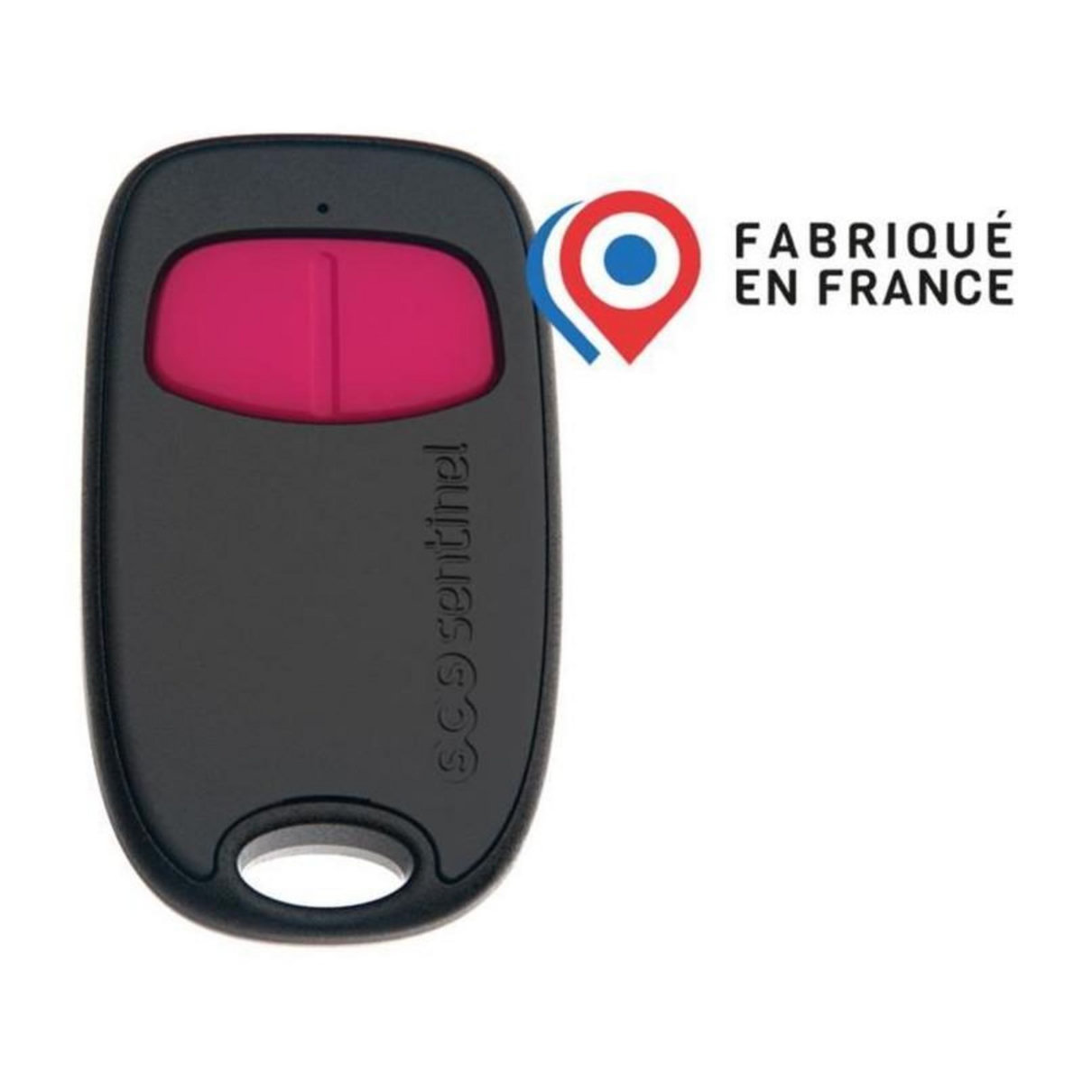 SCS SENTINEL Télécommande 2 canaux - SCS SENTINEL - SimplyControl - Fuchsia, portée 40m, fréquence 433.92 MHz, pile lithium CR2032 inclus