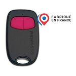 SCS SENTINEL Télécommande 2 canaux - SCS SENTINEL - SimplyControl - Fuchsia, portée 40m, fréquence 433.92 MHz, pile lithium CR2032 inclus