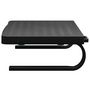 Voir la diapositive 4 : VIDAXL Support de moniteur Noir 37x28x11,5 cm