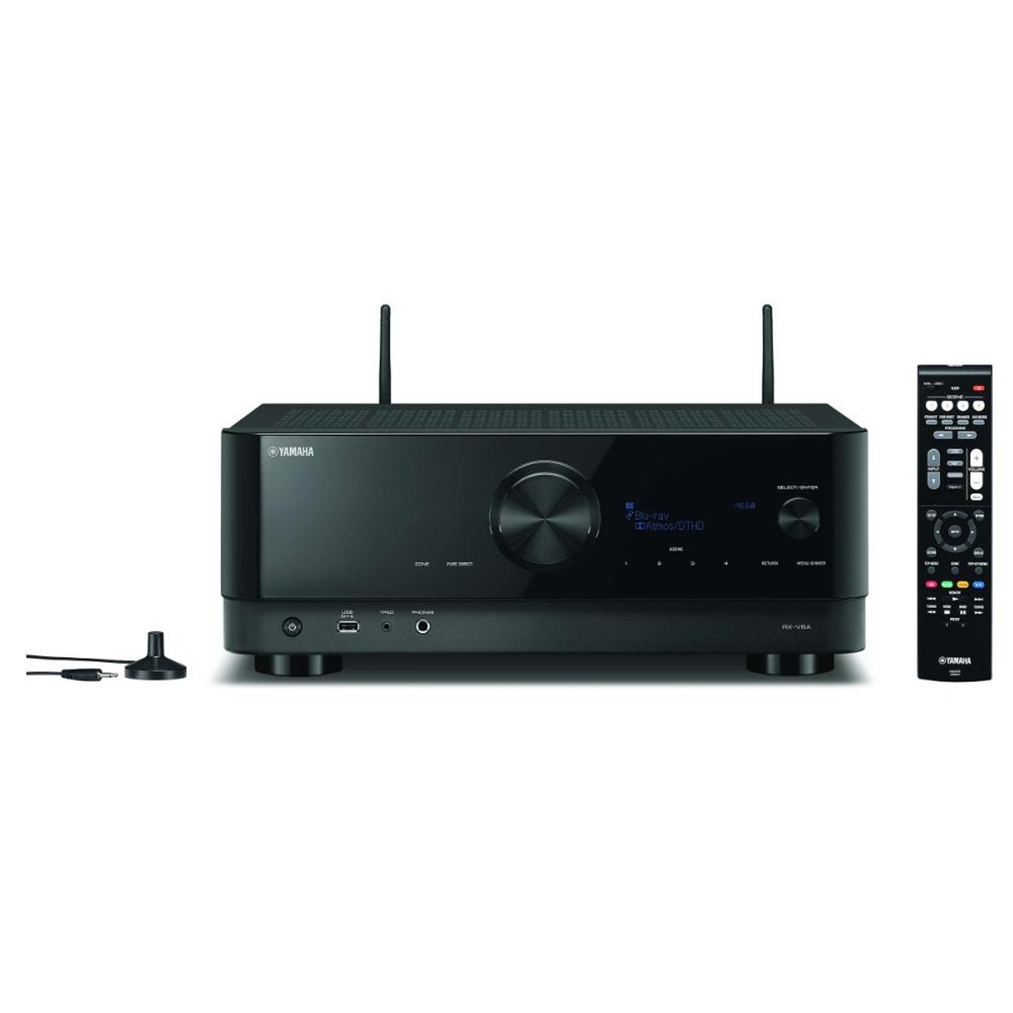 Voir la diapositive 2 : Yamaha Amplificateur 4k ultra hd 2 x 7 x 150w noir - RXV6A