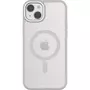 Qdos Coque bumper Iphone 15 Plus MagSafe Hybrid SNAP Blanc