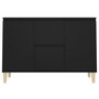 Voir la diapositive 5 : VIDAXL Buffet noir 101x35x70 cm bois d'ingenierie