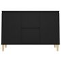 Voir la diapositive 5 : VIDAXL Buffet noir 101x35x70 cm bois d'ingenierie