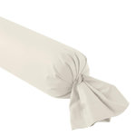 DODO Taie de traversin Studio Coton Lin. Coloris disponibles : Blanc