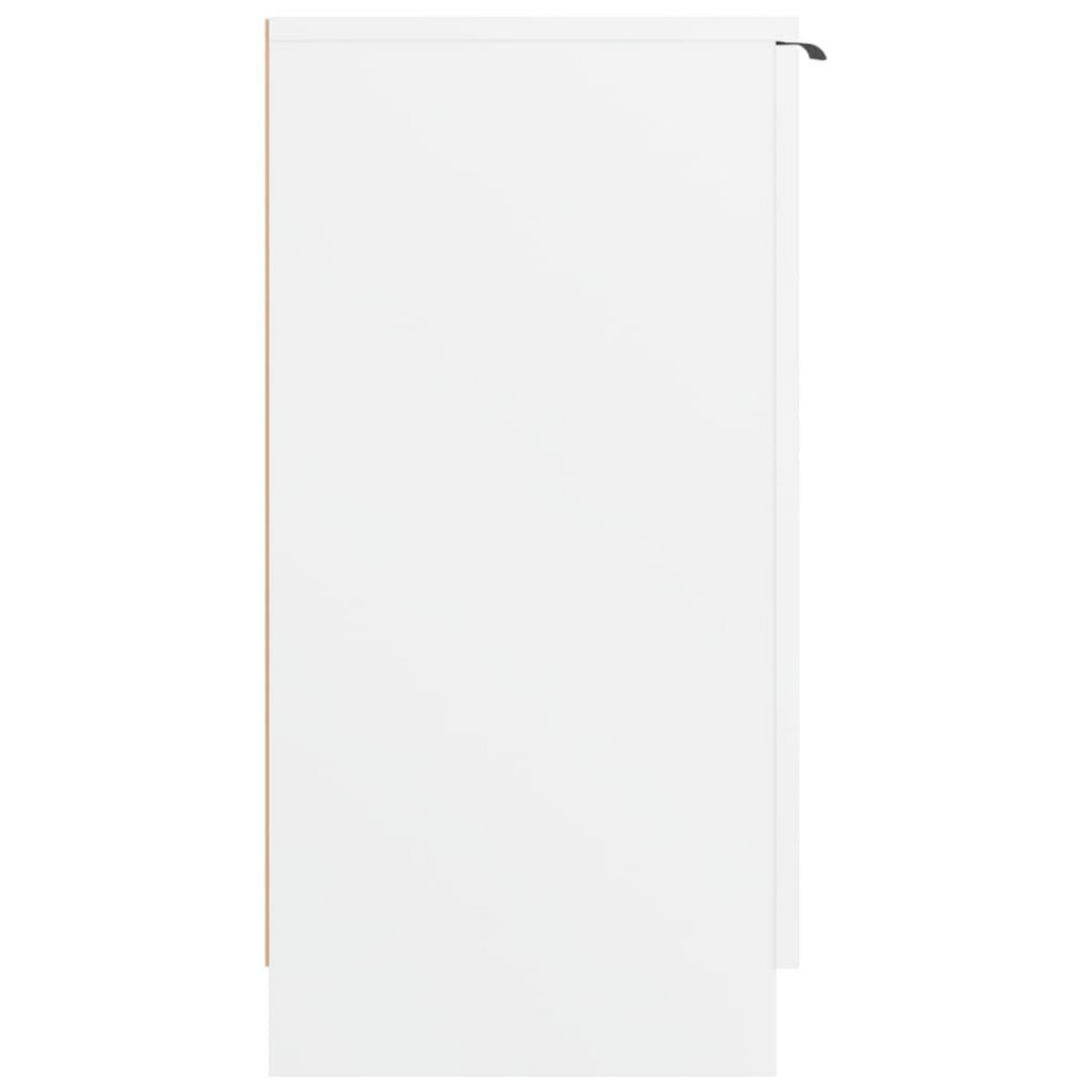 VIDAXL Armoire a chaussures Blanc 59x35x70 cm Bois d'ingenierie
