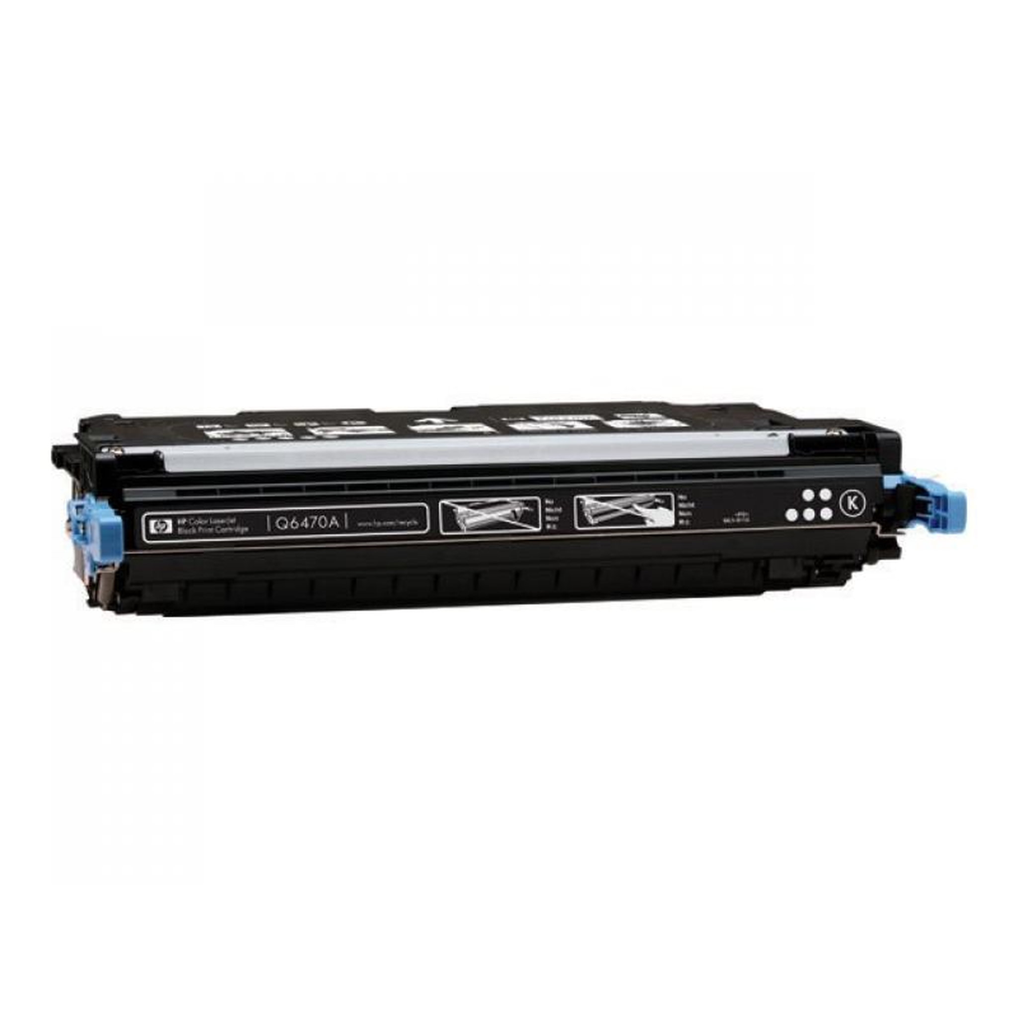 Voir la diapositive 2 : HP HP Cartridge No 501A HP501A HP 501A Black Schwarz (Q6470A)