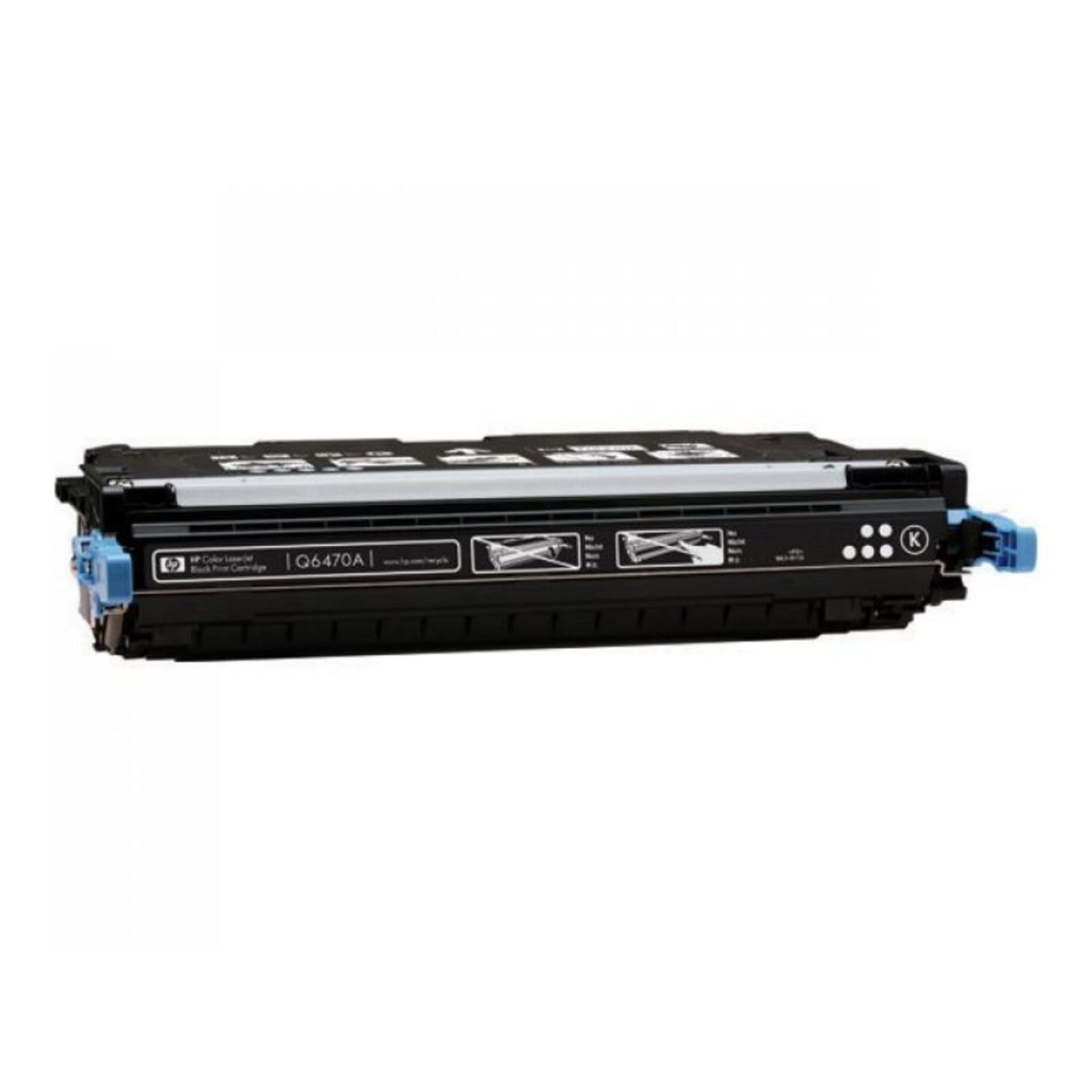 HP HP Cartridge No 501A HP501A HP 501A Black Schwarz (Q6470A)