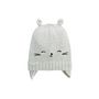 Voir la diapositive 3 : Petit Béguin Bonnet bébé et moufles en tricot Esmée