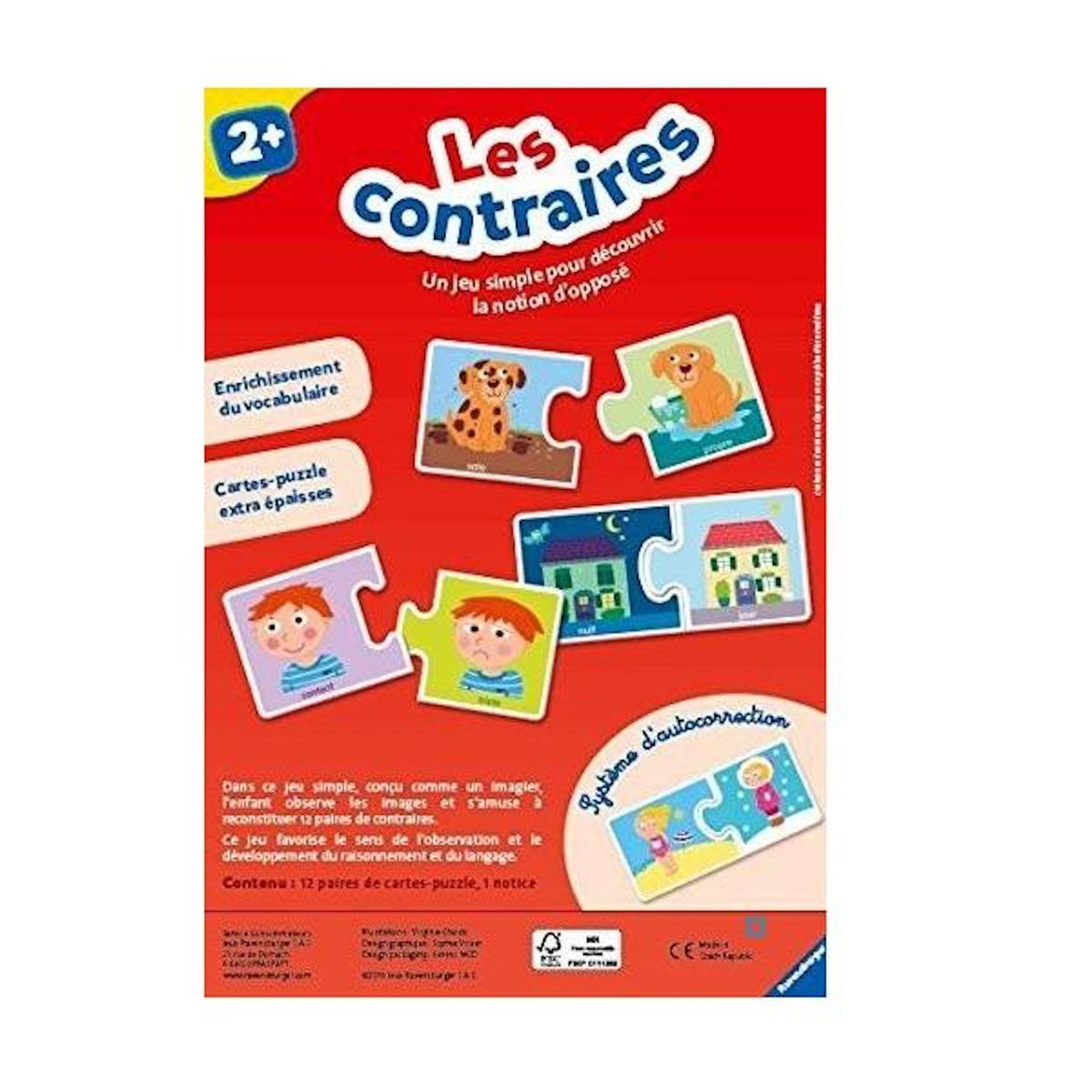 RAVENSBURGER Les contraires
