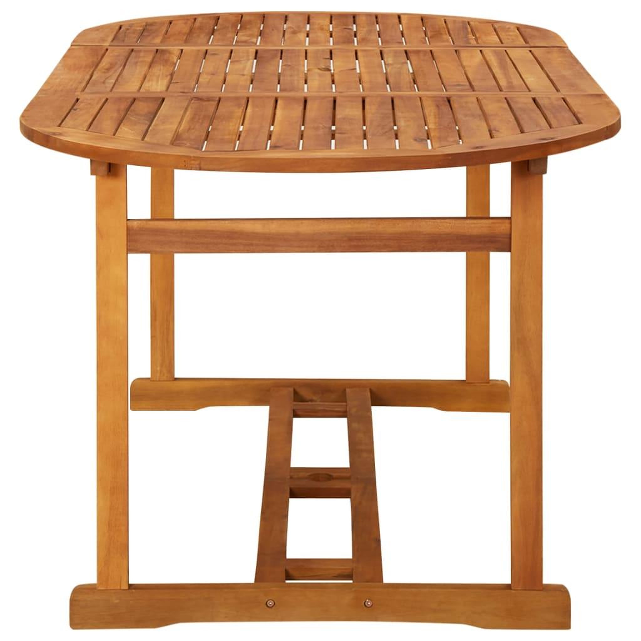 Voir la diapositive 3 : VIDAXL Table a dîner de jardin 180x90x75 cm Bois d'acacia solide