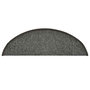 Voir la diapositive 4 : VIDAXL Tapis d'escalier 30 pcs gris fonce 56x17x3 cm