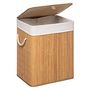 Voir la diapositive 5 : ATMOSPHERA Panier à linge bambou naturel