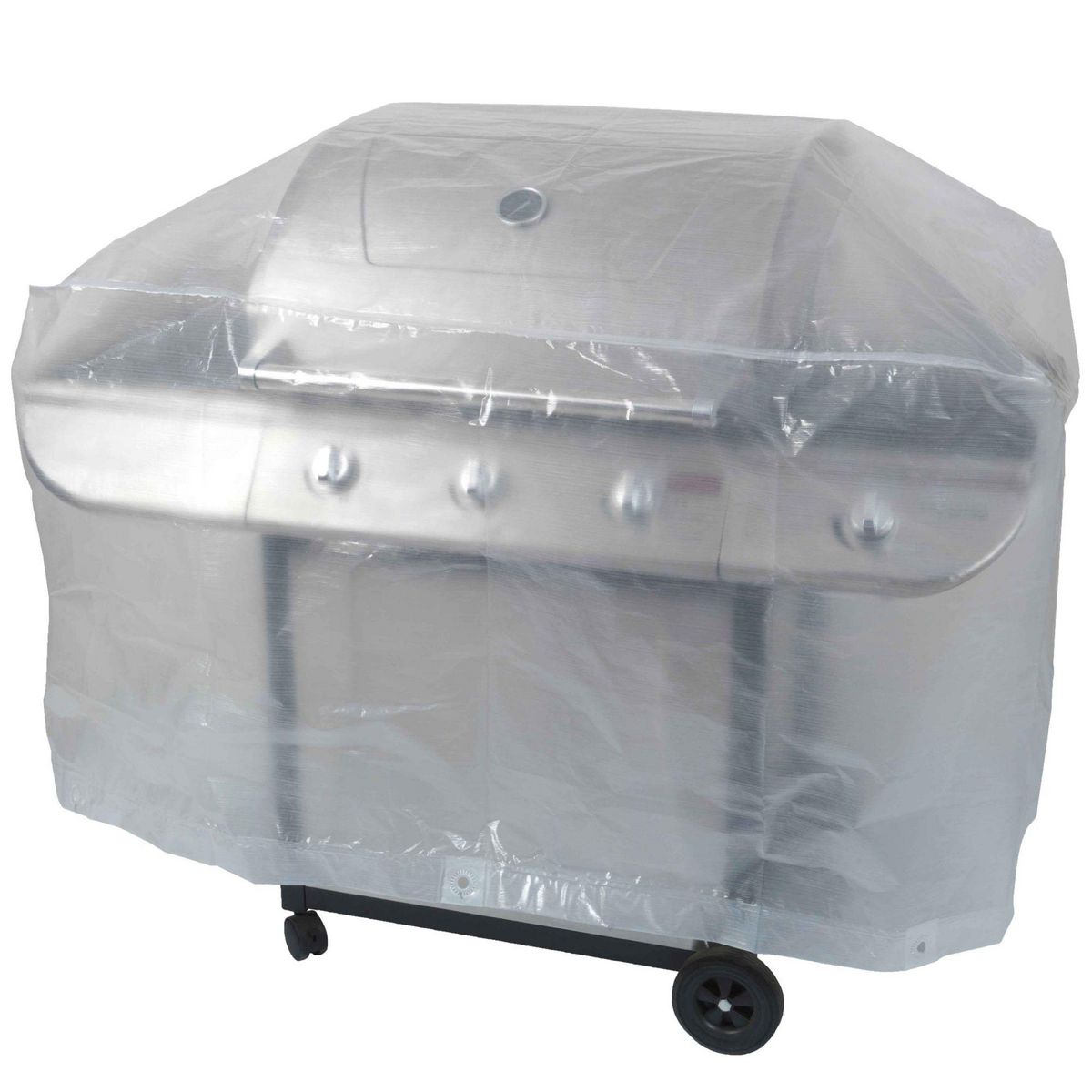 Ribiland Housse transparente barbecue 130x70x80 cm