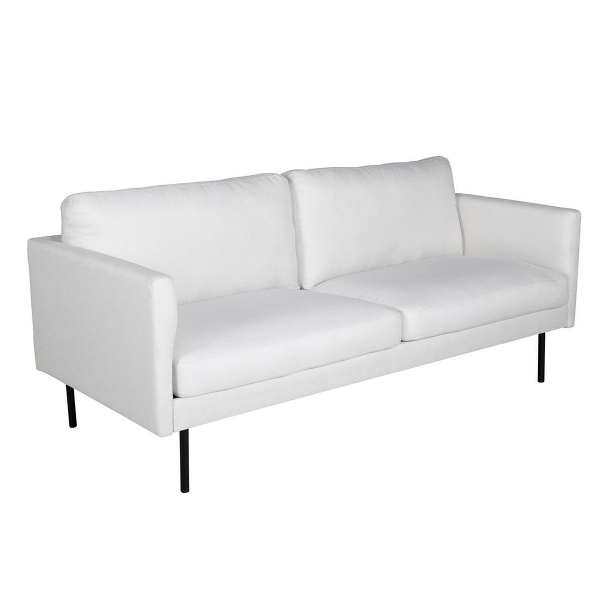 Paris Prix Canapé 2 places en tissu  zoom  180cm beige clair