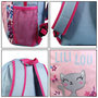 Voir la diapositive 6 : Bagtrotter BAGTROTTER Sac à dos 37 cm avec poche Lili Lou Rose