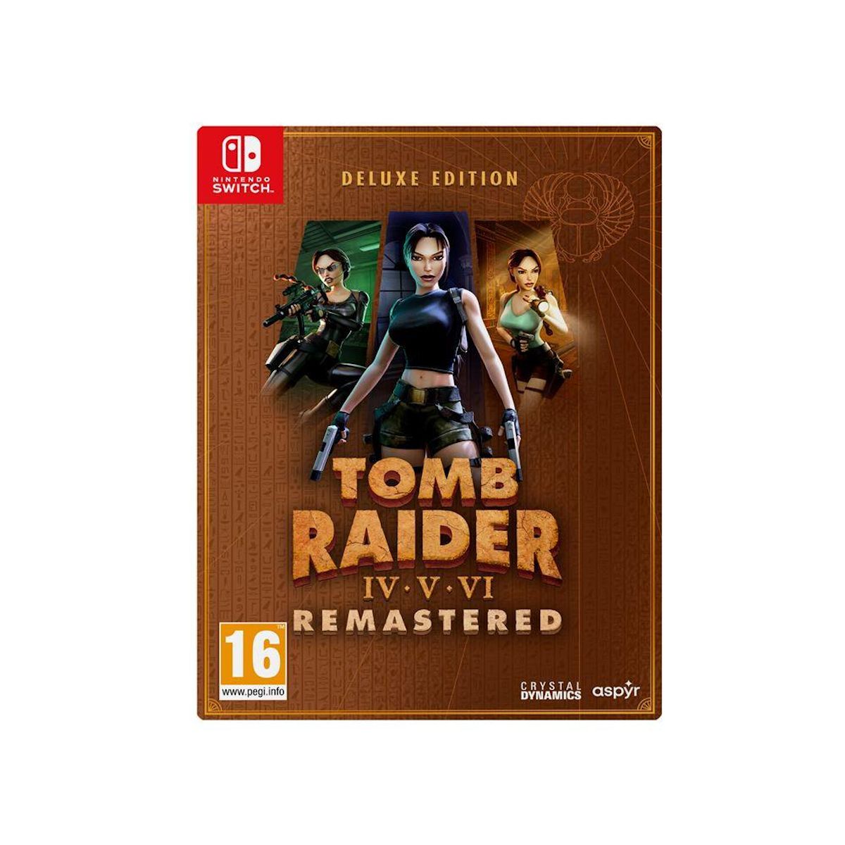 PREMIUM Tomb Raider IV VI Remastered Starring Lara Croft Deluxe Edition Nintendo Switch