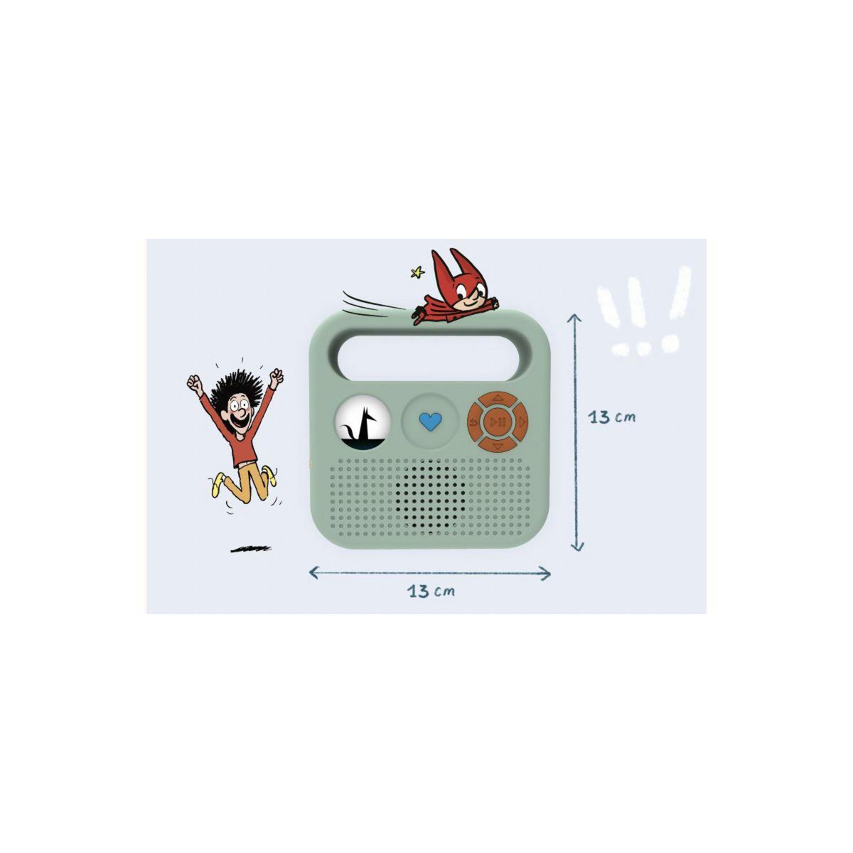 MERLIN Boîte à histoires Enceinte pour enfants