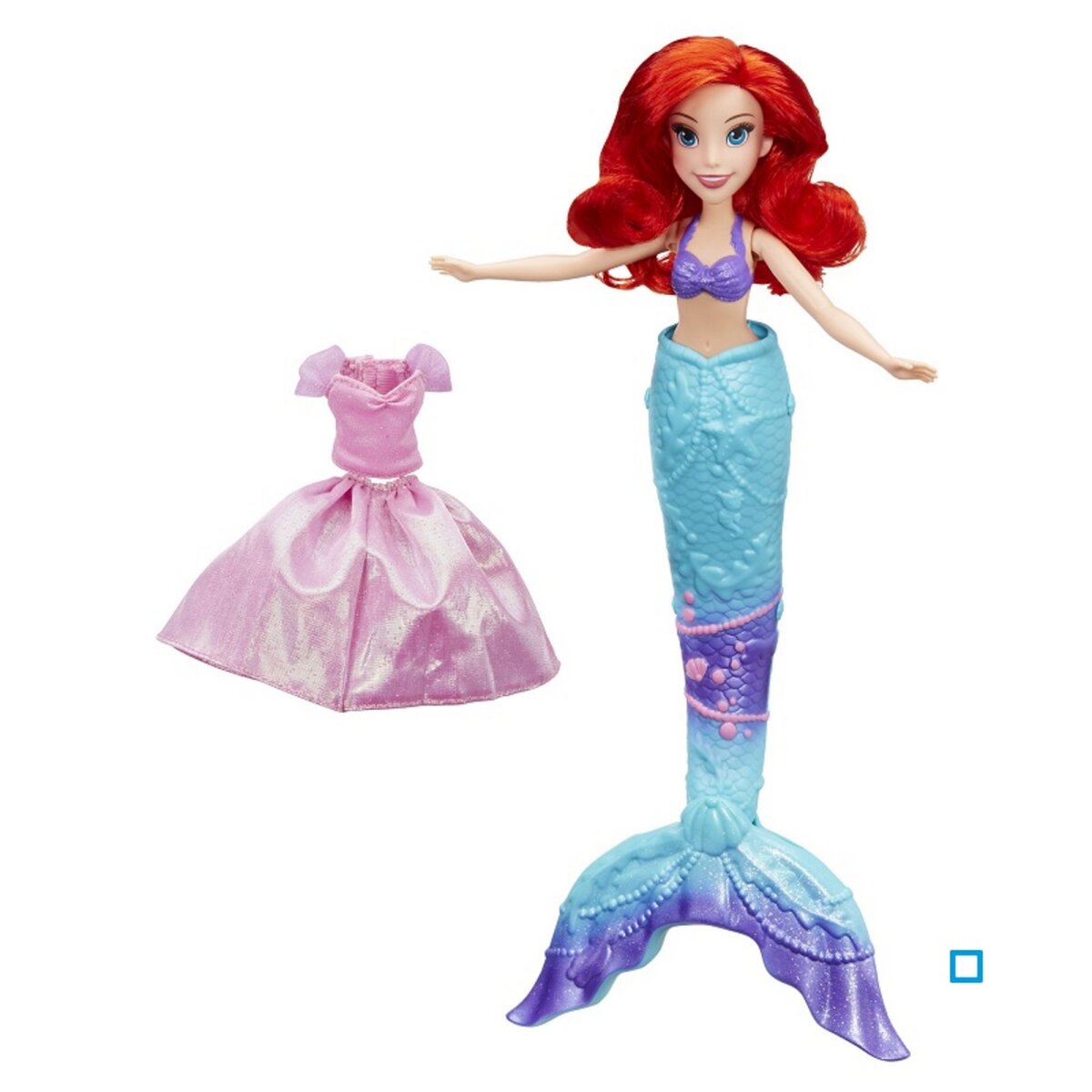 HASBRO Poupée Sirène Ariel splash surprise - Disney Princesses