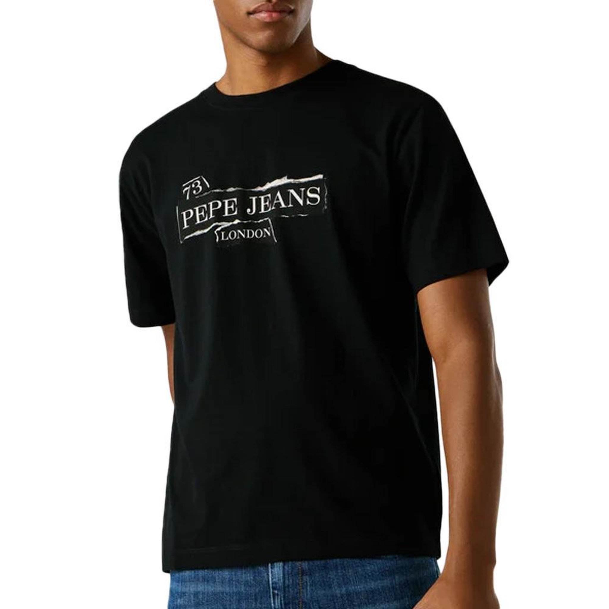 Pepe Jeans T Shirt  Homme Pepe jeans Griffin. Coloris disponibles : Noir