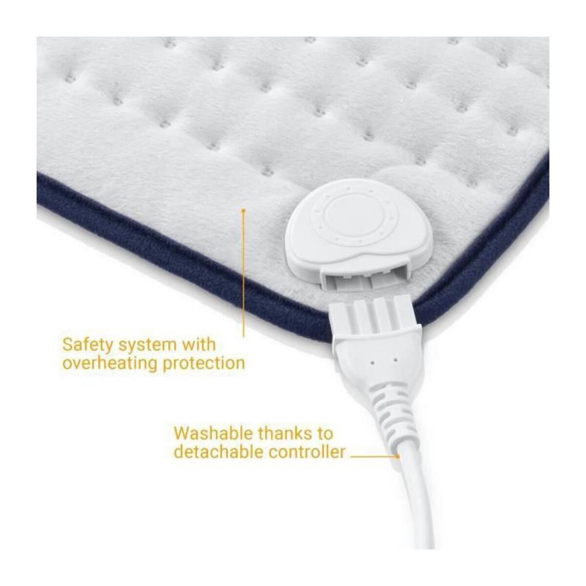 Medisana MEDISANA - HP 405 - Plaid chauffant - 3 reglages de temperature - Arret automatique apres 90 minutes