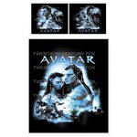 SOLEIL D'OCRE Parure housse de couette 1 personne en coton AVATAR