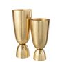 Voir la diapositive 2 : Paris Prix Vase Déco Design  Thor  40cm Or