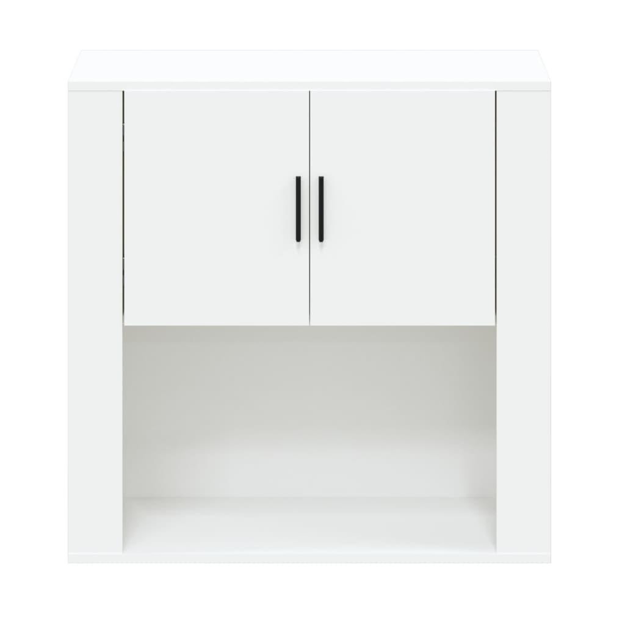 Voir la diapositive 3 : VIDAXL Armoire murale Blanc 80x33x80 cm Bois d'ingenierie