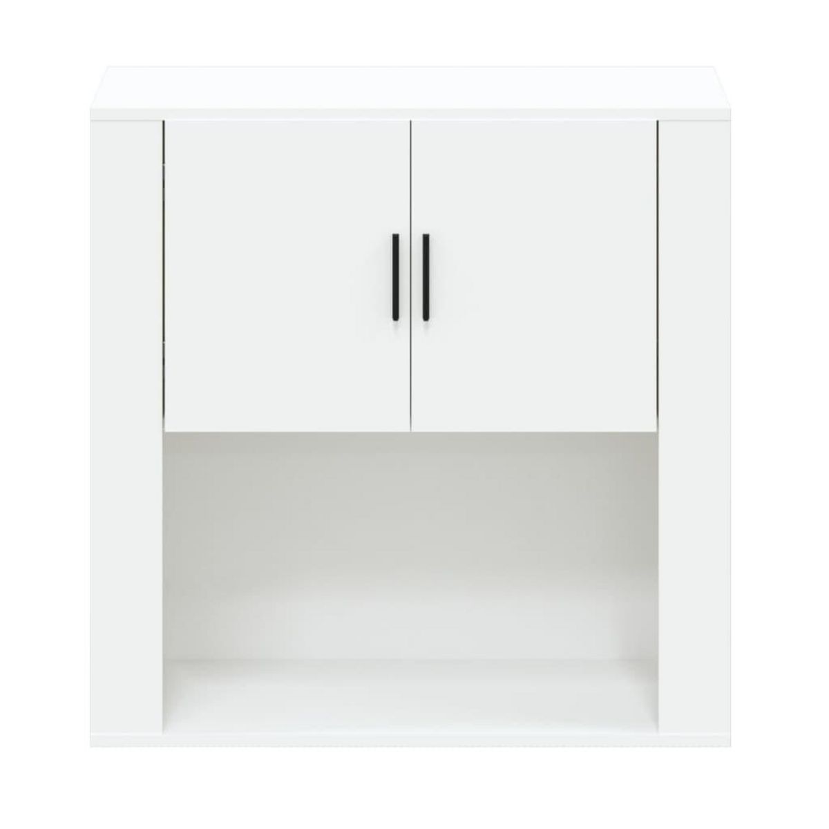 VIDAXL Armoire murale Blanc 80x33x80 cm Bois d'ingenierie