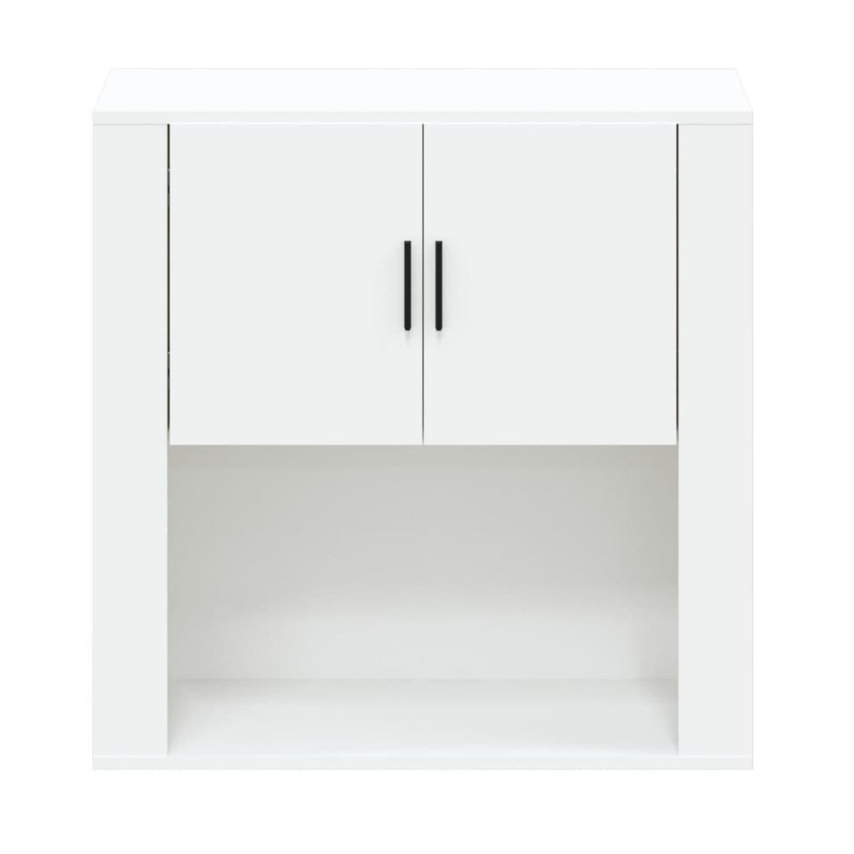 VIDAXL Armoire murale Blanc 80x33x80 cm Bois d'ingenierie