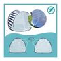 Voir la diapositive 4 : BABYMOOV Babymoov Tente Anti-UV FPS 50+ Mariniere - Moustiquaire integree