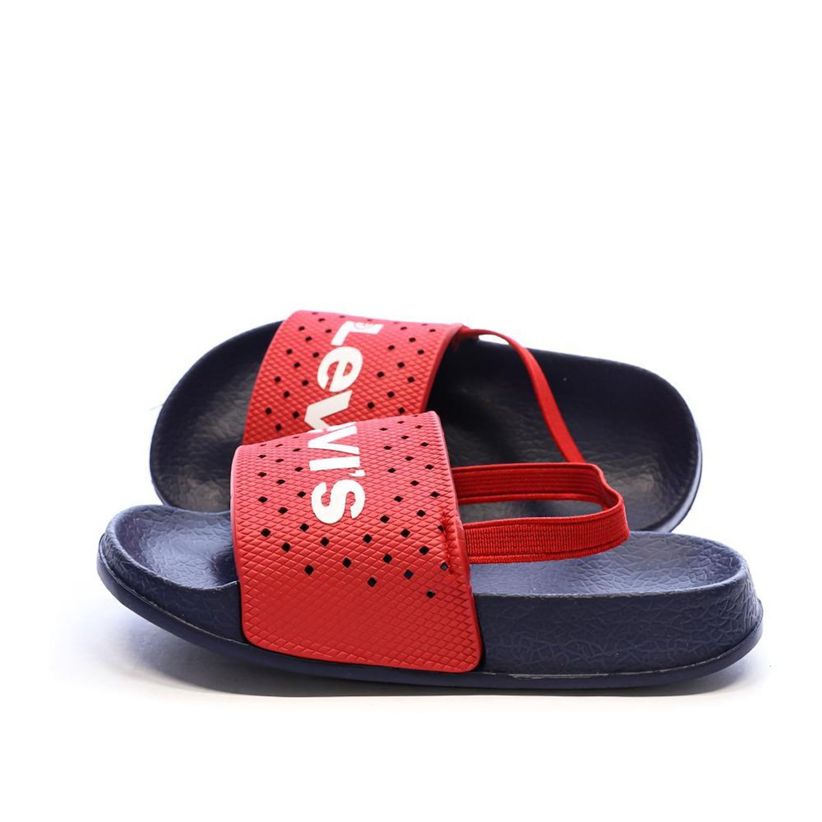Levi's Claquettes Marine/Rouge Garçon Levi's Perf