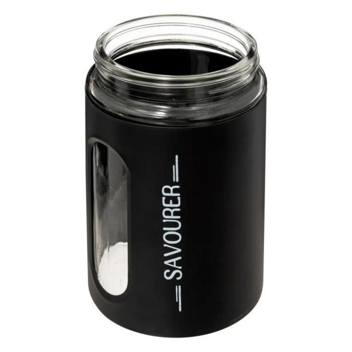 FIVE Bocal en Verre  Ublo  0,9L Noir