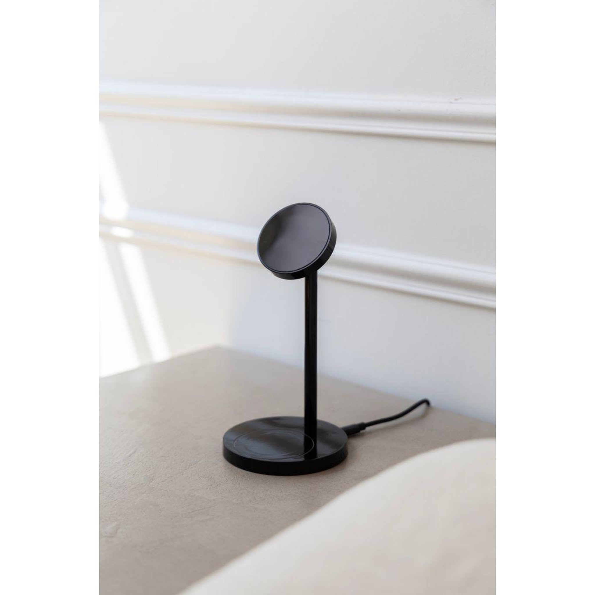 CASYX Chargeur 2 en 1  Charge rapide Qi2 noir