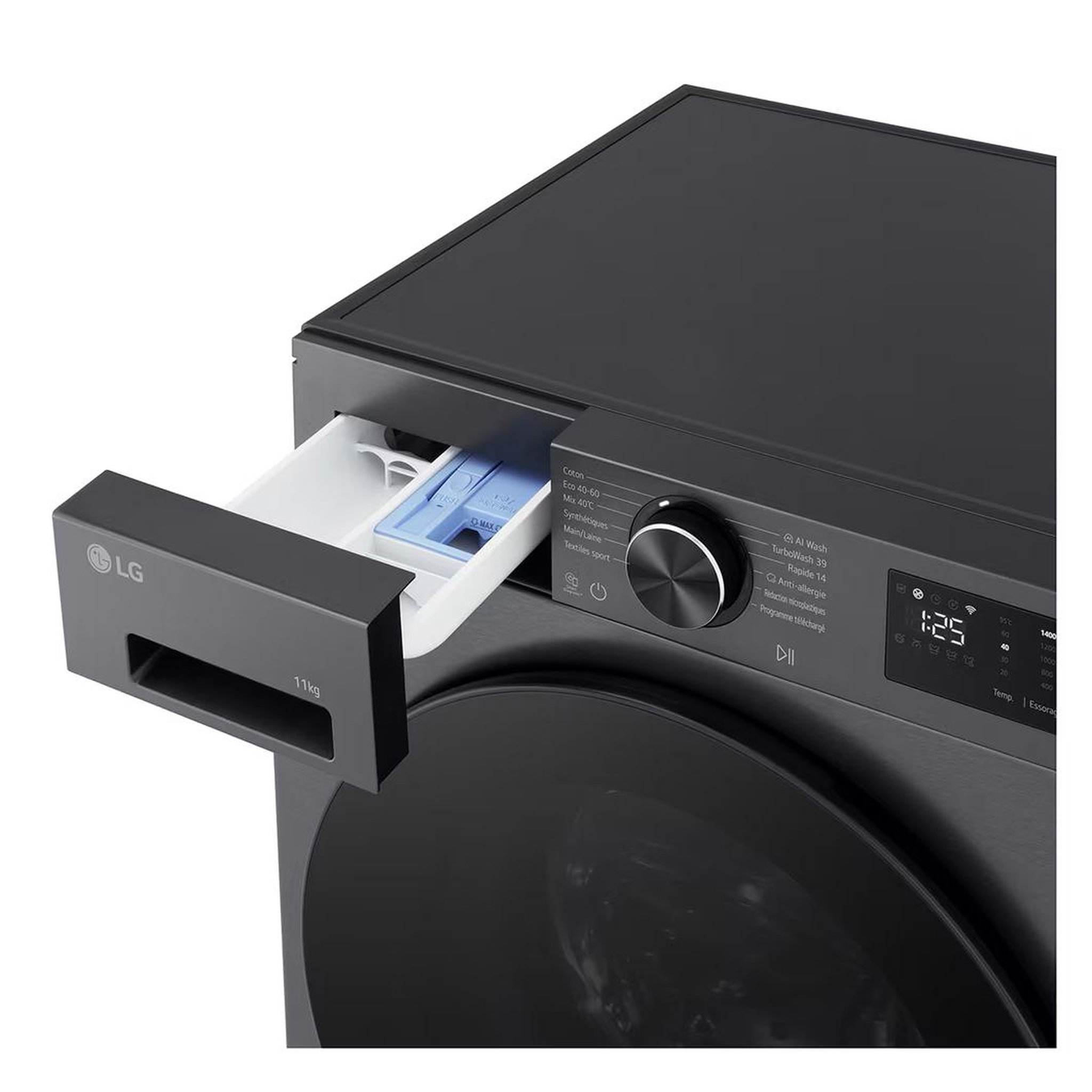 Voir la diapositive 6 : LG Lave-linge frontal 11kg 1400 tours/min - f14x56bmst