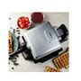 Voir la diapositive 5 : Domo Gaufrier rotatif 1400w inox/noir - DO9272W
