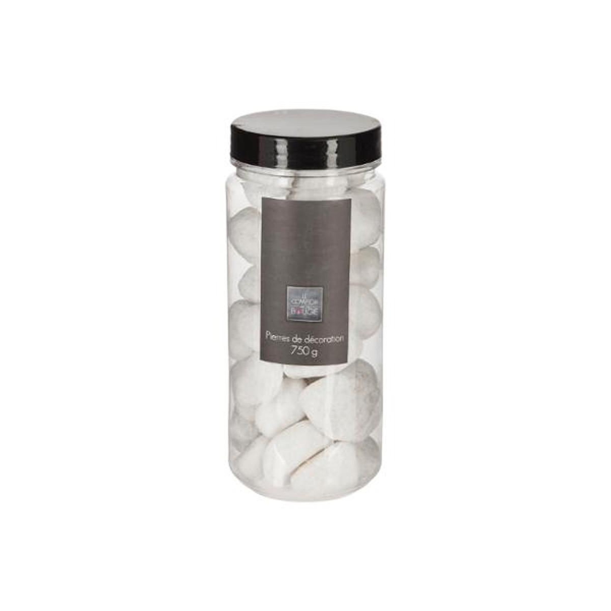ATMOSPHERA Pierre déco  grand modèle  750g blanc