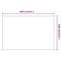 Voir la diapositive 6 : VIDAXL Auvent vertical Blanc 180x800 cm Tissu oxford