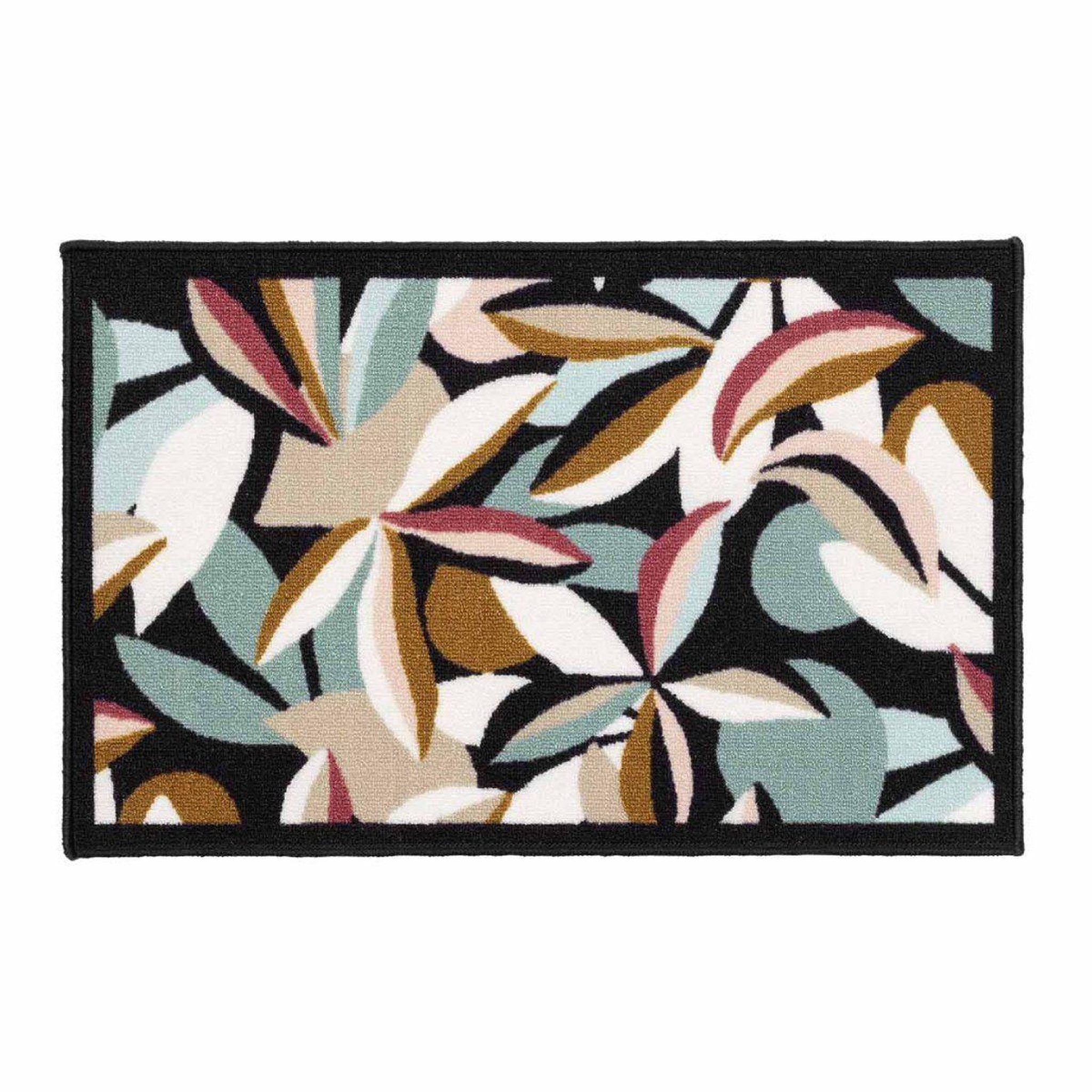 Douceur d'Intérieur Tapis imprimé  lavinia  50x80cm multicolore